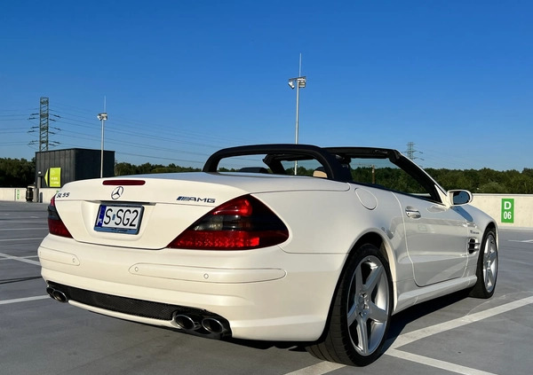 Mercedes-Benz SL cena 206999 przebieg: 69980, rok produkcji 2005 z Katowice małe 497